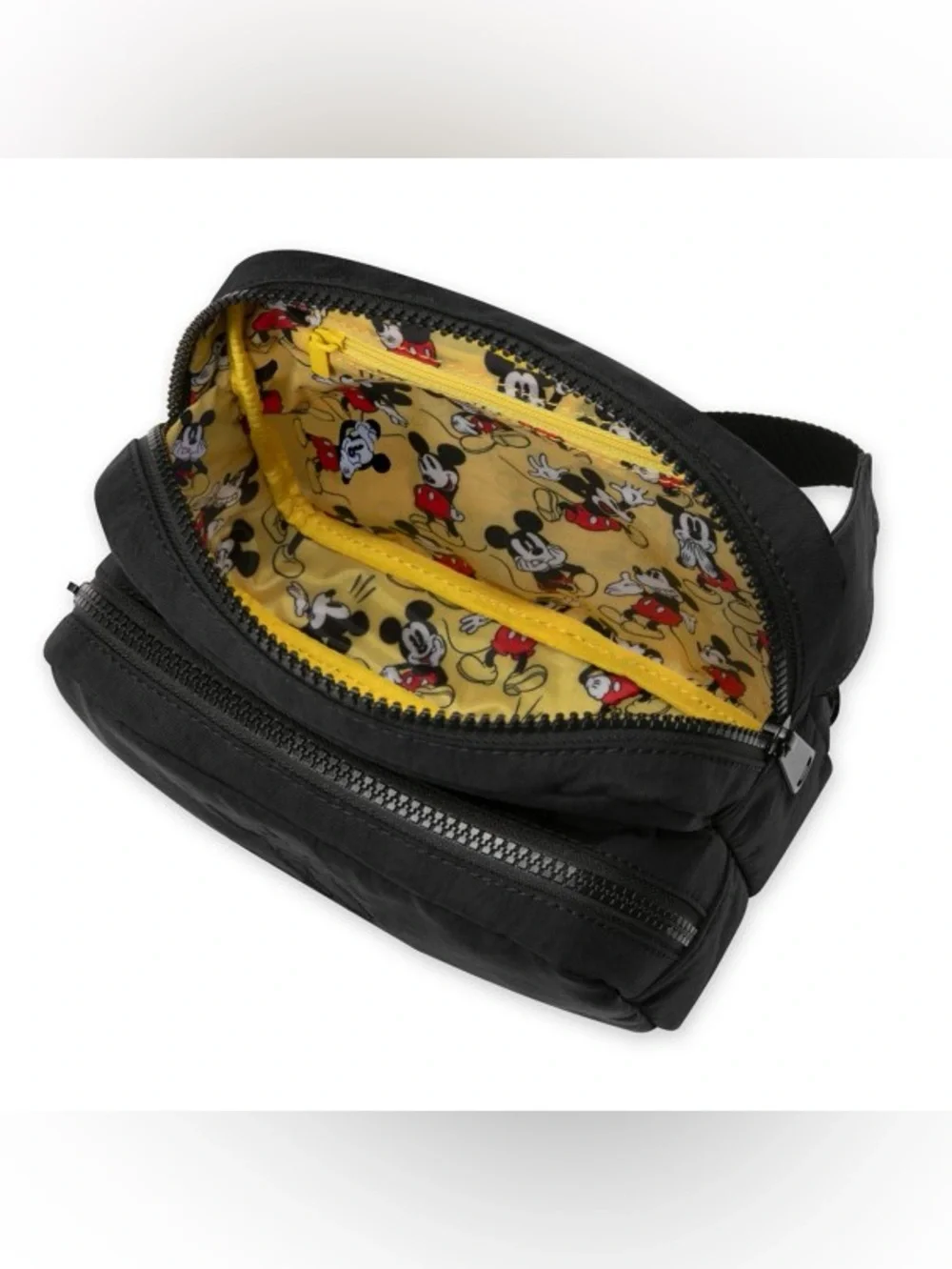 Mickey Mouse Black Standing Hip Pack